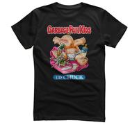 Garbage Pail Kids Up Chuck GPK Maglietta Uomo Nera Manica Corta