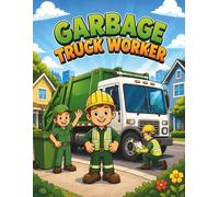 Garbage Truck Worker Coloring Book: Garbage Truck Drawing Book and Activity Book for Kids Featuring Garbage Truck Employees, Engineers and Yard Workers