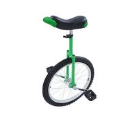 Garbenat Monociclo da 20 pollici, upgrade all'aperto, monociclo da 78 a 90 cm, altezza regolabile per bambini, monociclo da 1,55 a 1,75 m, per bambini e adulti, principianti/professionisti (verde)