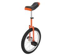 Garbenat Monociclo regolabile in altezza per bambini da 1,4 - 1,65 m per adulti e principianti/professionisti (arancione)