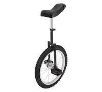 Garbenat Monociclo regolabile in altezza per bambini, monociclo da 18 pollici, upgrade all'aperto, monociclo per 5 - 60 anni, per bambini e adulti da 1,4 - 1,65 m, principianti/professionisti (nero)