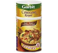 GARBIT - Couscous Royal Pollo, Merguez e polpette, 1250 g, 3 pezzi