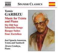 Audio Cd Tomas Garbizu - Music For Txistu And Piano