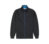 Garcia Cardigan Sweat Maglia di Tuta, Nero, XXL Uomo
