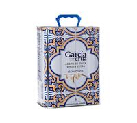 GARCÍA DE LA CRUZ - Olio extravergine di oliva biologico, olio Premium Master Miller, toni di mandorla e pomodoro, corpo morbido, provenienza Spagna, Montes de Toledo, imbottigliato in lattina - 3L
