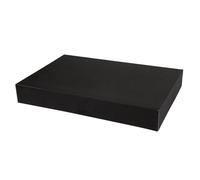 Garcia de Pou 100 pezzi - Scatole Catering, piatto 'Thepack' 310 G/M2 28 x 42 cm nero cartone ondulato Nano-Micro