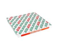Garcia de Pou 100 pezzi - Scatole per pizza 'Thepack' 330 G/M2 40 x 40 x 3,8 cm bianco cartone ondulato microcanale