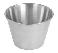 Garcia de Pou 12 unità Ramekin, 7.5 x 5 cm, in acciaio INOX, argento, 7.5 x 30 x 5 cm