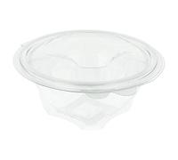 García de Pou 194.10 - Insalatiera Con Coperchio 500 Ml Ø 13,1X8,4 Cm Trasparente Pet - 75 unità
