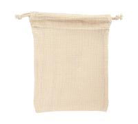 Garcia de Pou 25 sacchetti a rete riutilizzabili in cotone beige, 17 x 23 cm, Beige, 17x23 CM, Classico