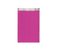 Garcia de Pou 250 unità Flat Bags 60 GSM in scatola, 12 + 5 x 18 cm, cellulosa, fucsia, 12 x 18 x 30 cm