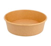 García de Pou - 300 pezzi - Insalatiera 500 Ml 300 + 18 Pe G/M2 Ø15/12,8X4,5 Cm Natural Kraft