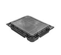 Garcia de Pou 50 pezzi - Cassapanche 5 scomparti 23,9 x 19 x 3,5 cm nero PP