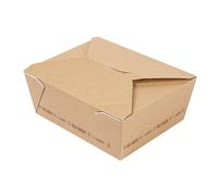 Garcia de Pou 50 pezzi - Scatole americane Microondabili 'Thepack' 1350 ml 220 G/M2 15,2 x 12,1 x 6,5 cm naturale cartone ondulato Nano-Micro