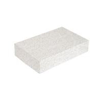 Garcia de Pou 50 pezzi - Scatole Catering, piatto 'Thepack Damasco' 310 G/M2 46 x 35 cm bianco cartone ondulato Nano-Micro