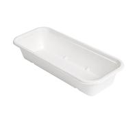 Garcia de Pou 50 unità - Vassoi 'Bionic' 500 ml 22,5 x 9,6 x 4,3 cm Bianco Bagassa