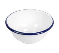 Garcia de Pou 6 Unità - Ciotole 'Enamelware' 470 ML Ø 14X7 Cm Bianco Ferro Smaltato