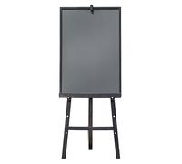Garcia de Pou Board e supporto, in legno, nero, 60 x 148 x 30 cm