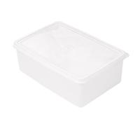 Garcia de Pou contenitore per alimenti con coperchio a cerniera, in polipropilene, bianco, 20.3 x 14 x 7.4 cm