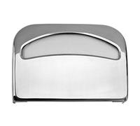 Garcia de Pou coprisedile WC dispenser, 41.7 x 5 x 29 cm, metallo, argento, 41 x 29 x 6 cm