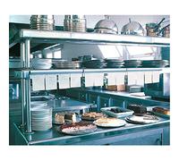 Garcia de Pou Holder rack per ordini, 61 x 5.4 cm, in acciaio INOX, argento, 61 x 5.4 x 30 cm