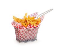 Garcia de Pou mini friggitrice 2 porzione box, in acciaio INOX, argento, 30 x 30 x 30 cm