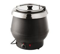 Garcia de Pou scalda zuppa, acciaio inossidabile, nero, 30 x 30 x 30 cm