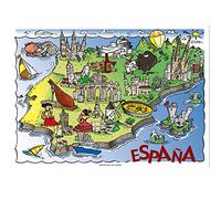 García de Pou - Tovagliette di carta, multicolore, 31 x 43 cm, 500