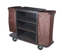García di Pou 128.25 carrello senza porte con 2 sacchetti, 144 x 52 x 102.5 cm, 1 pz, marrone
