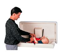 García di Pou 464.03 tavolo Cambia Pannolini orizzontale plastica, 39 x 84 x 44 cm, confezione da 1, Avorio