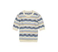 GARCIA Pullover blu / blu cielo / terra d'ombra / bianco lana Donna - Abbigliamento - Taglie comode - Pullover e cardigan - Pullover GARCIA M