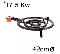 GARCIMA Butano Propano Bruciatore Anello Gas Paella Griglia Utschak Kazan 40 CM