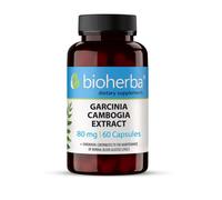 Garcinia Cambogia - per bruciare i grassi, Bioherba, 80 mg, 60 capsule