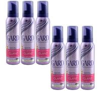 Gard Professionale Spuma Capelli Lucido 6 X 150ml Tenere il Livello: 5 Con