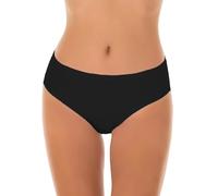 GARDA - 6 Slip Donna Vita Media, Slip Midi in Cotone Elasticizzato Art. 3902 (Bianco, 3/S)