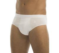 GARDA - 6 Slip Uomo 100% Cotone Mercerizzato, Slip Alto, Elastico ricoperto, con Ricamo Art. 0926 (Nero, 7/XXL)