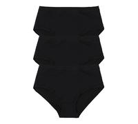 Garda Confezione da 3 maxi slip in cotone bielastico - nero