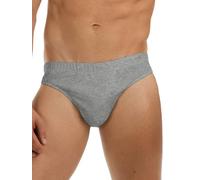 GARDA Ginni 6 Slip Uomo Basso Cotone, Slip Basso Elastico Ricoperto Art. 2080 (Grigio, 6/XL)