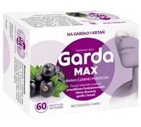 GARDA MAX Collo Pastiglie Gusto Laringe Ribes Nero 60 Pastiglia