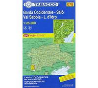 Garda Occidentale. Salò. Val Sabbia. Carta topografica in scala 1:25.000: Salo - Val Sabbia Wanderkarte 1:25000: 78