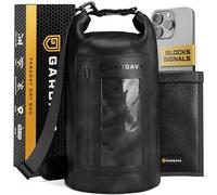 Gardava Faraday Bag, Borsa Scudo di Grado Militare, Impermeabile EMP Cage, Dry Bag per Laptop & Phones, Go Dark Large Faraday Borse