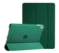 Garde en pelle magnétique intelligente pour Apple iPad Mini 4/Mini 5 génération Auto Wake/Sleep Mini 4ème/Mini 5ème modèle n. A1538/A1550/A2124/A2125/A2126/A2133 (vert émeraude)