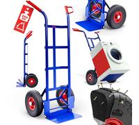 GARDEBRUK® Carrello Portapacchi Pneumatici PU Pieghevole 200 kg Acciaio