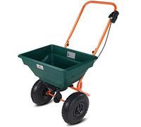 Gardebruk Carrello Spargitore 20L Pneumatici XXL Spandisabbia Spargisale Concimatore Spargisemi