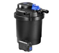 Gardebruk Filtro a Pressione per Laghetto con UVC 16L 6000 L/H 11 Watt Set Completo Pompa Potente