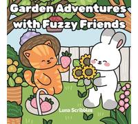 Garden Adventures with Fuzzy Friends: Cozy Animal Garden Coloring Book of Adorable Friendship & Fun Seasonal Activities for Kids