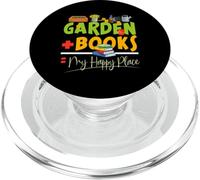 Garden And Book Is My Happy Place Libri Giardino PopSockets PopGrip per MagSafe