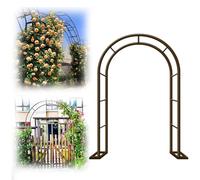 Garden Arch for Climbing Plants Metal Pergola for Vines Roses & Vegetables Outdoor Wedding Décor Brown 3x2.5x0.4m Perfect for Garden Patios & Yards