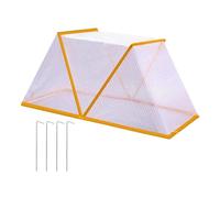 Garden Bed Cover Net - Floating Row Protection Cage, Plant Growth Enclosure | Foldable Greenhouse Seedling Shield Mesh Tent System, Vegetable Crop Defense Structure For Indoor Outdoor Gardening