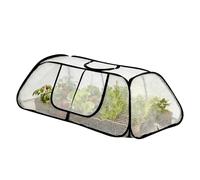 Garden Bed Cover - Raised Bed Plant Cover, Garden Netting for Beds, Breathable Mesh Gardening Supplies with Zipper | Outdoor Winter Cold Weather Freezing Frost Season Flower Pot Planter Yard Patio